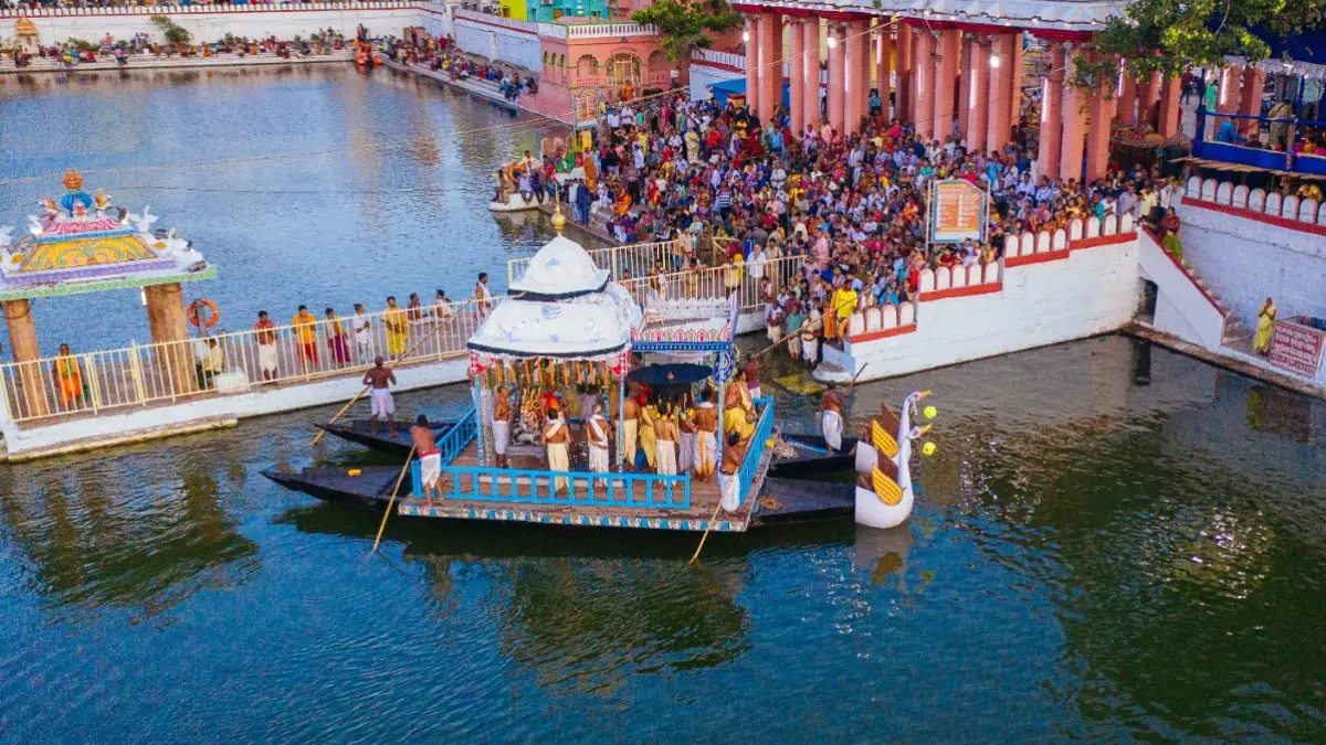 ନରେନ୍ଦ୍ର ପୁଷ୍କରିଣୀରେ ପୁଣି ଅଘଟଣ।