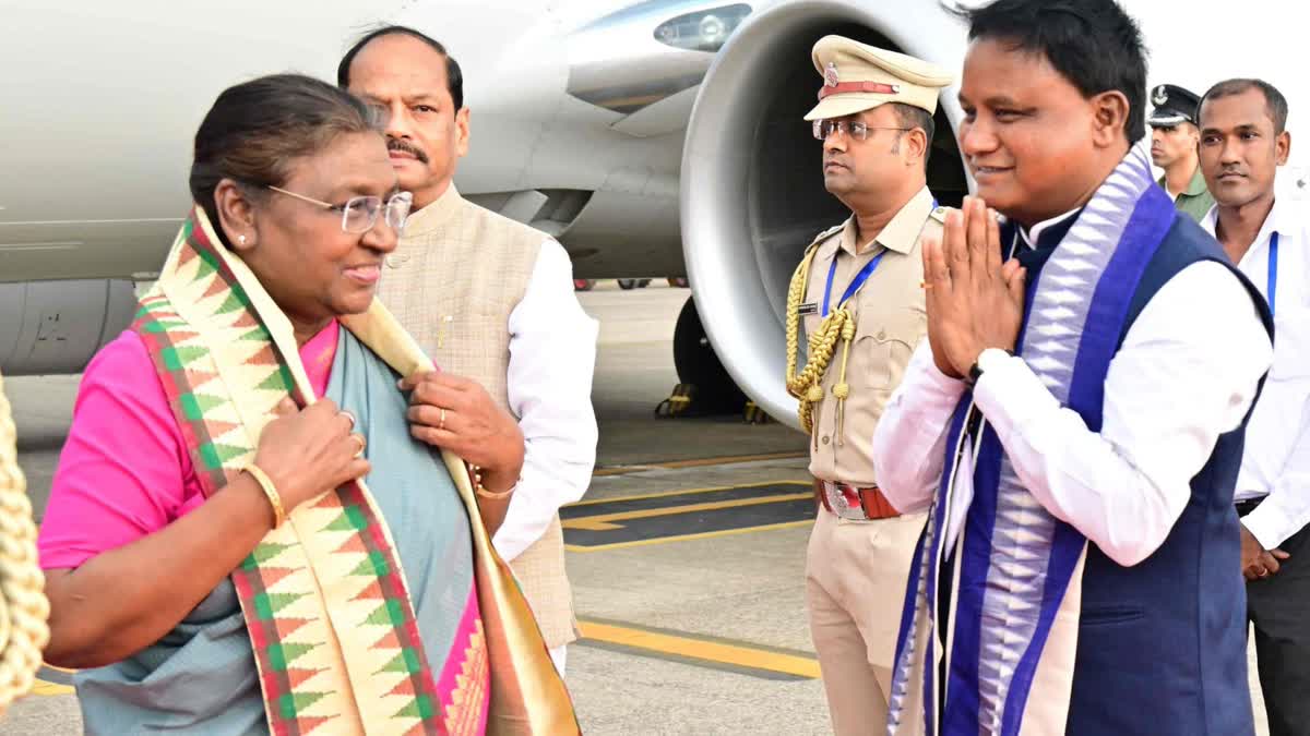 ଆଜିଠୁ ୨ଦିନିଆ ଓଡ଼ିଶା ଗସ୍ତରେ ଆସୁଛନ୍ତି ରାଷ୍ଟ୍ରପତି  ।